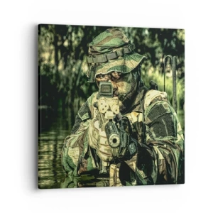 Cuadro sobre lienzo - Impresión de Imagen - El mejor de entre la élite - 40x40 cm