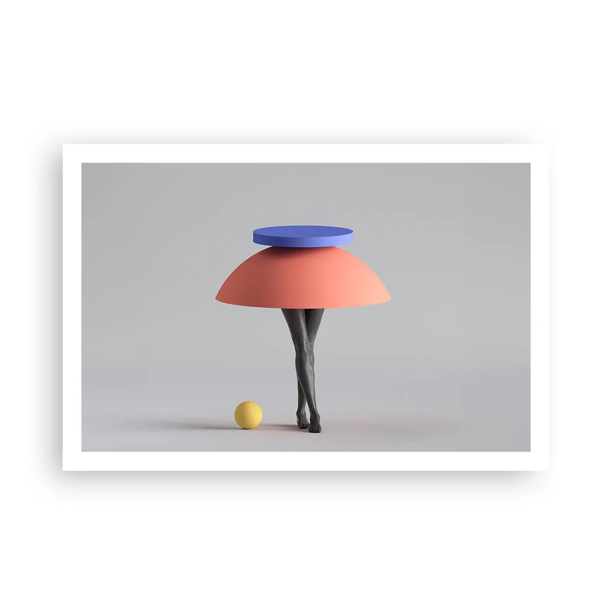 Póster - Composición surrealista - 91x61 cm