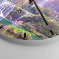 Esfera sin numeración, con rayas