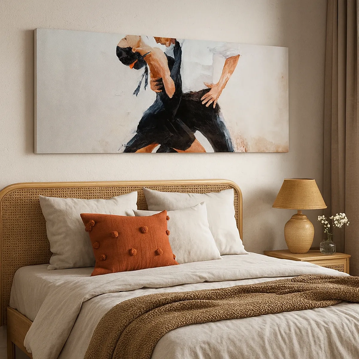 Cuadro sobre lienzo - Impresión de Imagen - El tango de mis sueños - 30x30 cm