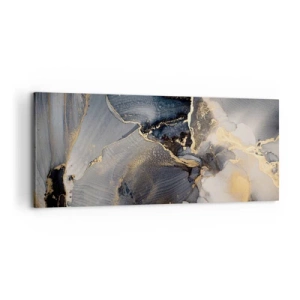 Cuadro sobre lienzo - Impresión de Imagen - La vida de una piedra - 100x40 cm