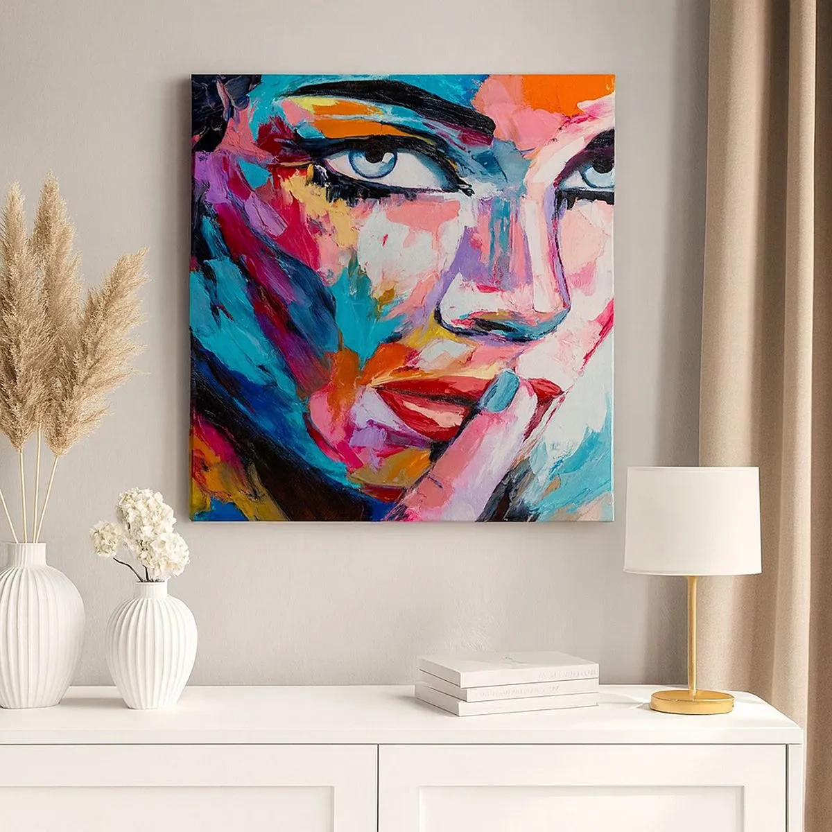 Cuadro sobre lienzo - Impresión de Imagen - Nuestro primer secreto - 30x30 cm