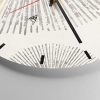 Esfera sin numeración, con rayas