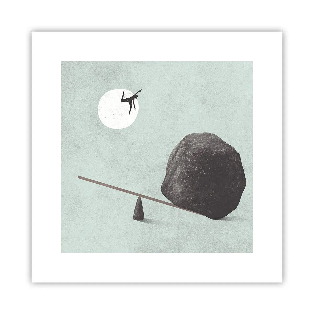 Póster - Un sueño hecho realidad - 30x30 cm