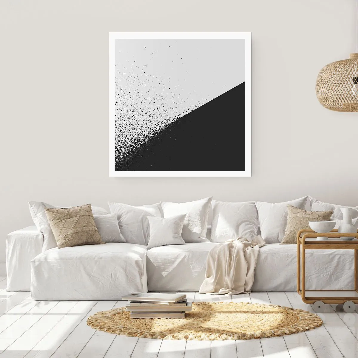 Póster - Cada vez más rápido, cada vez más alto - 40x40 cm