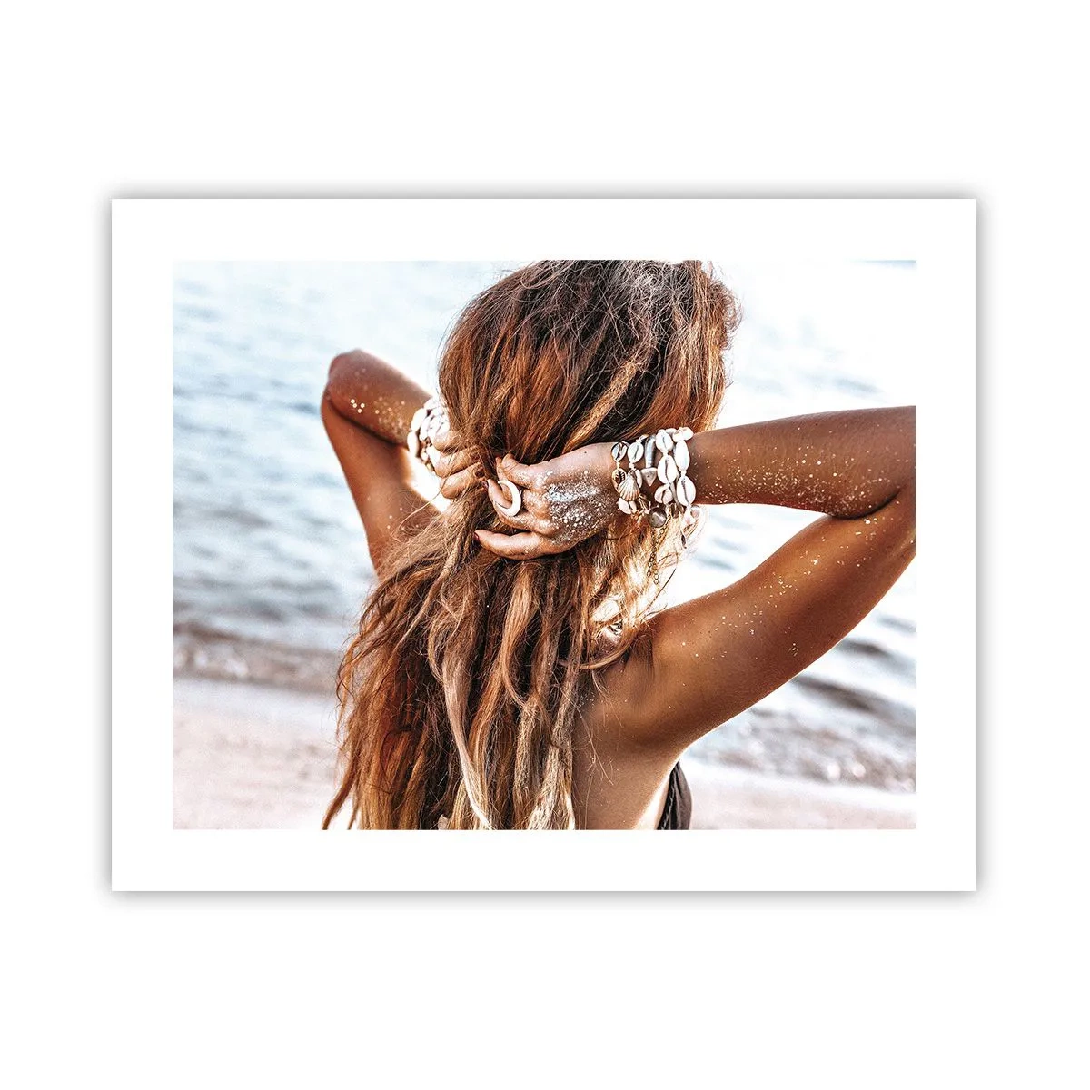 Póster - Hermanada con el agua y el sol - 50x40 cm