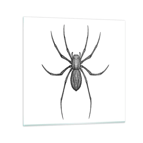 Cuadro sobre vidrio - Impresiones sobre Vidrio - Precisión inquietante - 70x70 cm