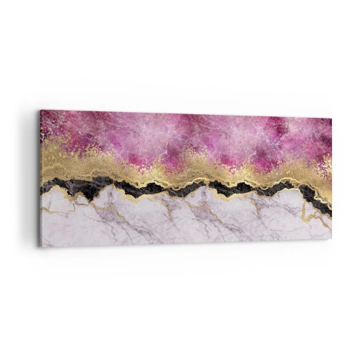 Cuadro sobre lienzo - Impresión de Imagen - En la frontera - 100x40 cm