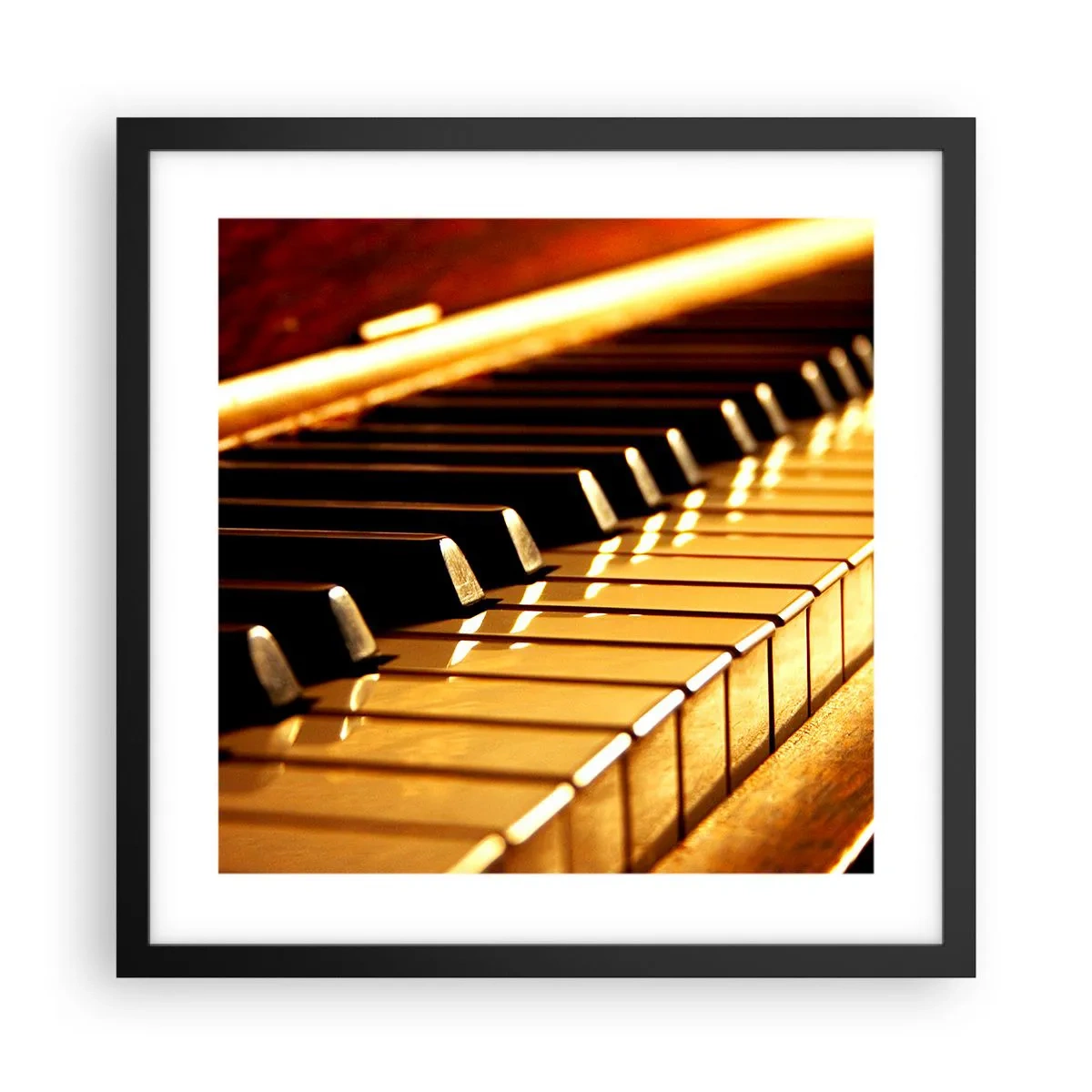 Póster en marco negro - Posibilidades ilimitadas - 40x40 cm