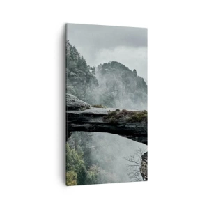 Cuadro sobre lienzo - Impresión de Imagen - La aventura está a punto de comenzar - 45x80 cm