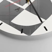 Esfera sin numeración, con rayas