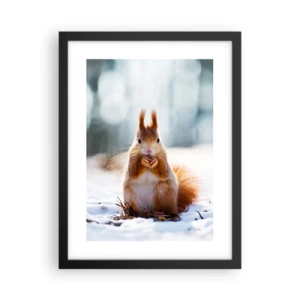 Póster en marco negro - ¿Qué estás mirando? - 30x40 cm