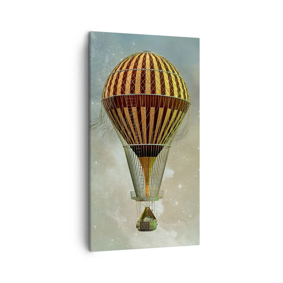 Cuadro sobre lienzo - Impresión de Imagen - Vuelos pioneros - 45x80 cm