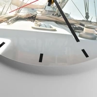 Esfera sin numeración, con rayas