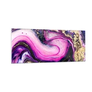 Cuadro sobre vidrio - Impresiones sobre Vidrio - Un momento abstracto - 100x40 cm