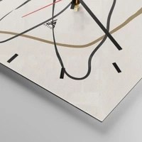 Esfera sin numeración, con rayas