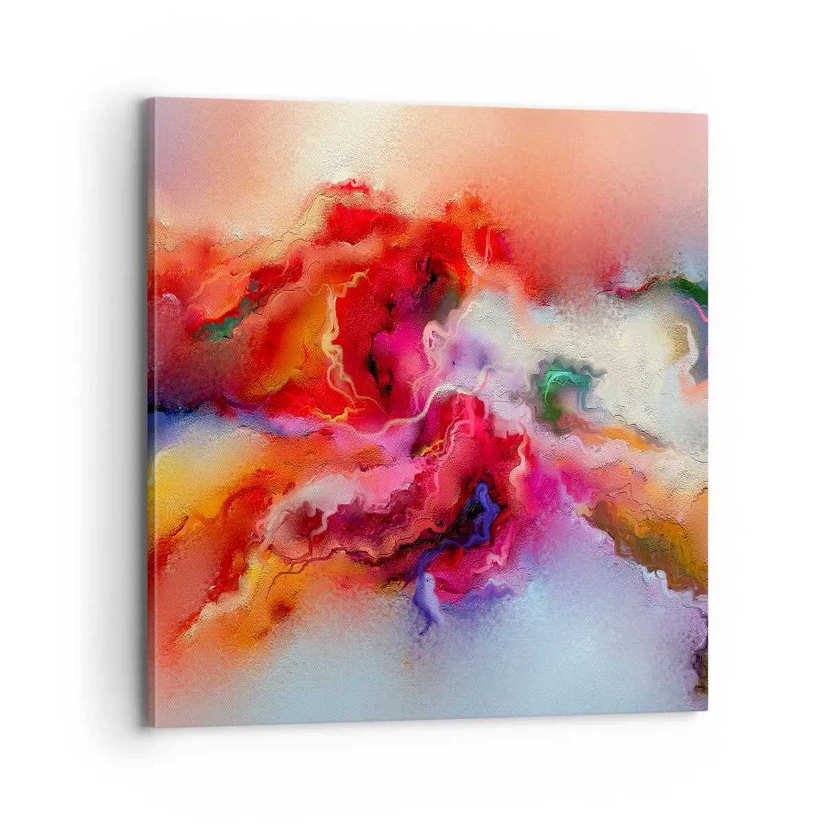 Cuadro sobre lienzo - Impresión de Imagen - Cómo atrapar los sueños: el humo - 70x70 cm