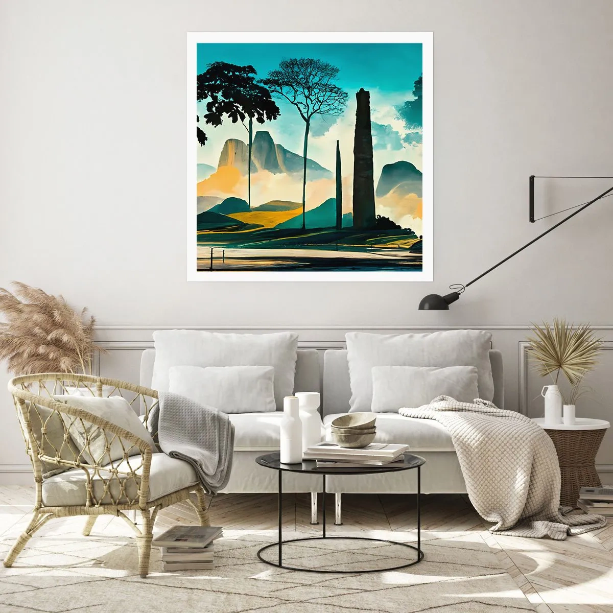 Póster - Cada vez a más altitud - 60x60 cm