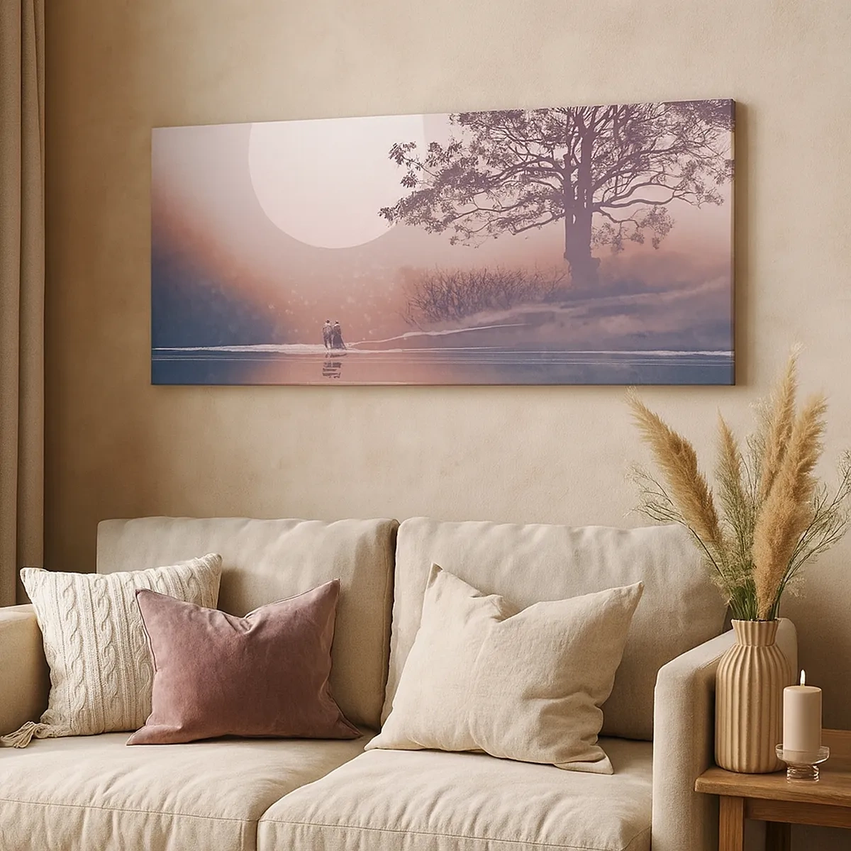 Cuadro sobre lienzo - Impresión de Imagen - Rarezas nocturnas - 30x30 cm