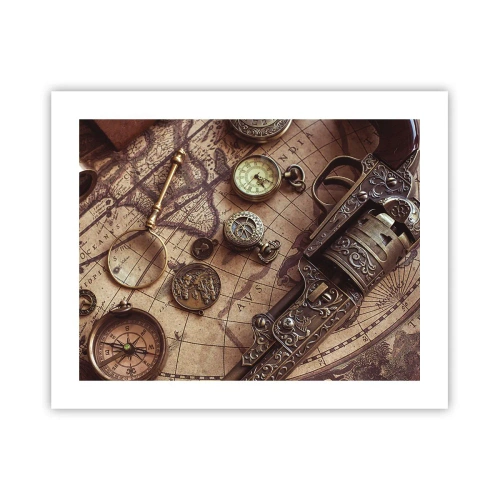 Póster - La aventura llama - 50x40 cm