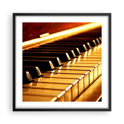 Póster en marco negro - Posibilidades ilimitadas - 50x50 cm