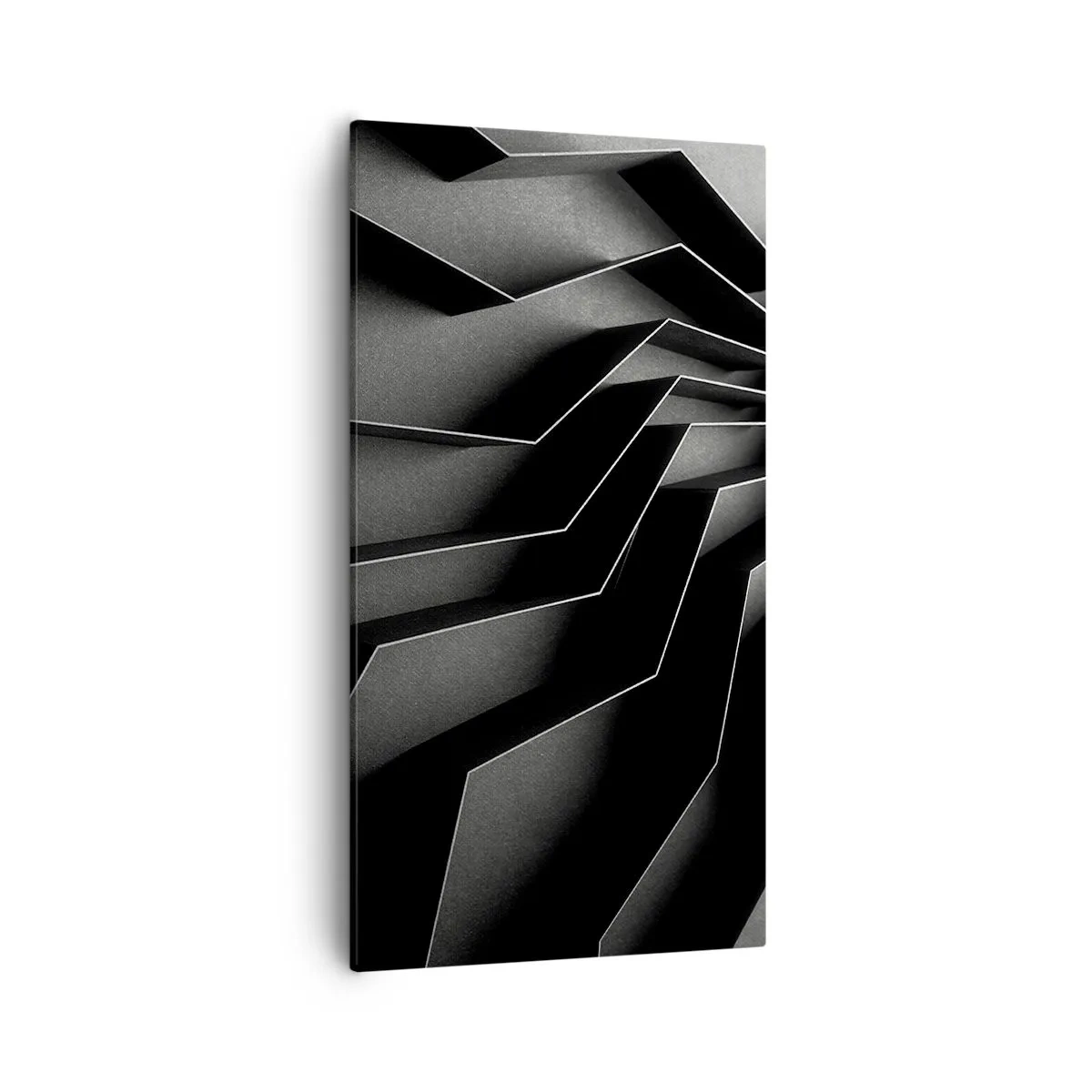 Cuadro sobre lienzo - Impresión de Imagen - Orden espacial - 55x100 cm