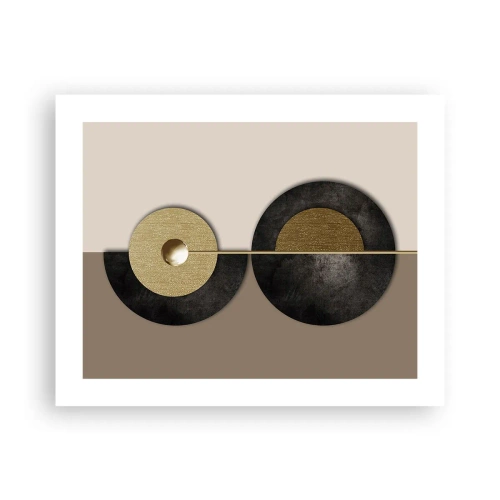Póster - Variaciones en torno a un círculo - 50x40 cm