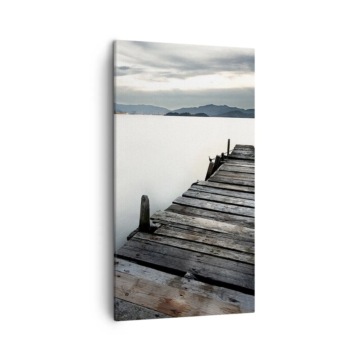 Cuadro sobre lienzo - Impresión de Imagen - Sumérjase en la paz - 45x80 cm