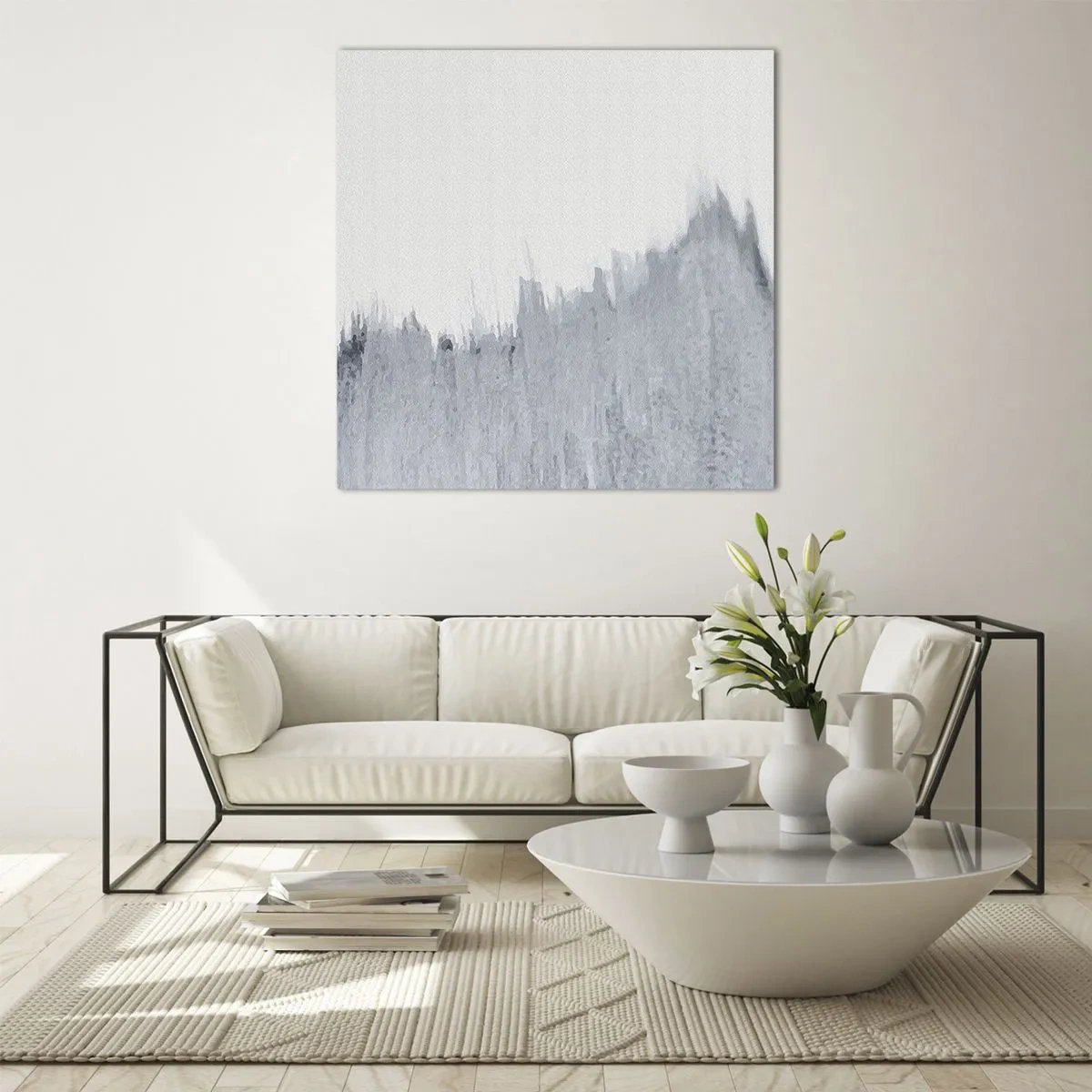 Cuadro sobre vidrio - Impresiones sobre Vidrio - Una señal misteriosa - 30x30 cm