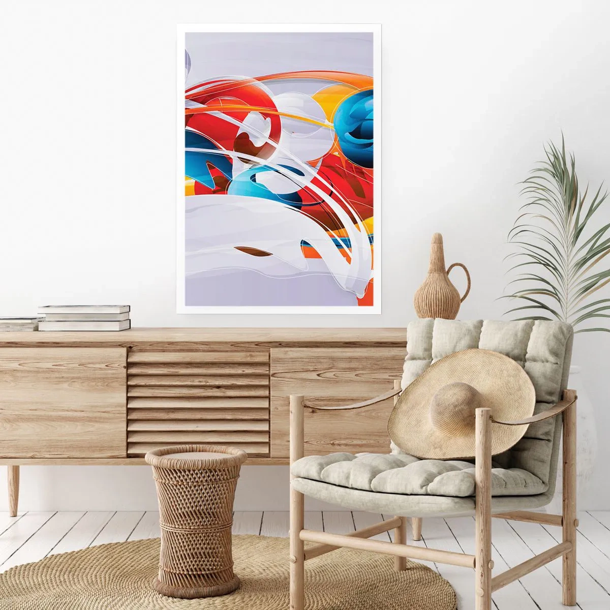 Póster - Danza de los elementos - 70x100 cm