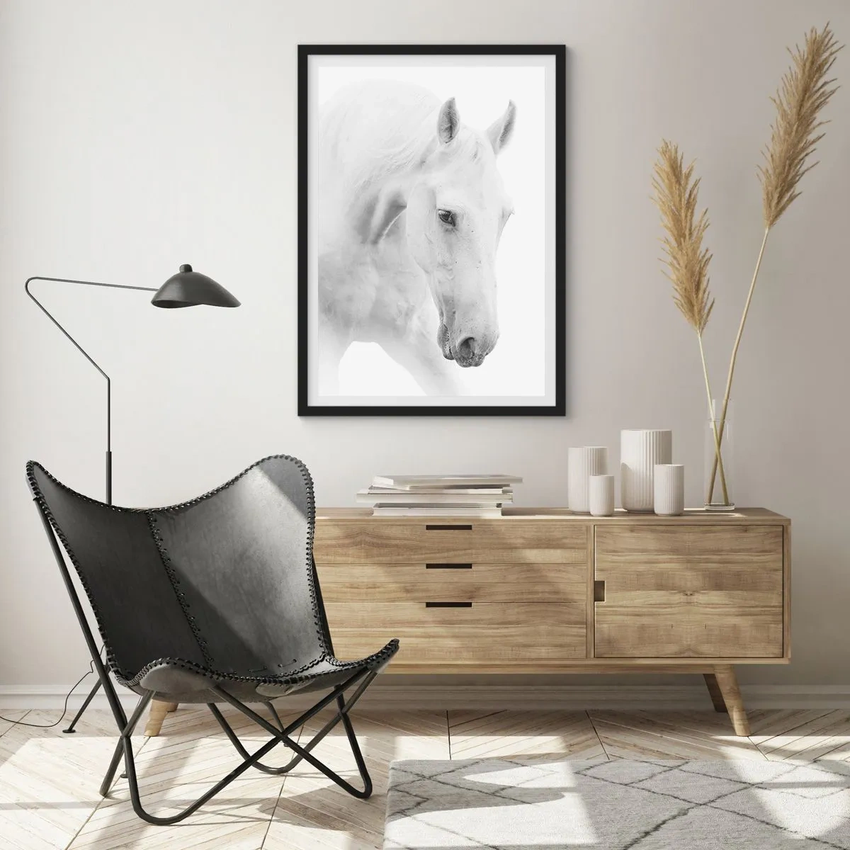 Póster en marco negro - ¿Es esto realmente la amistad...? - 70x100 cm