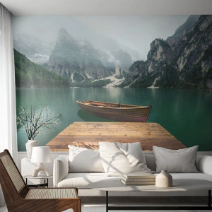 Fotomural Autadhesivo Deluxe Sticker - Paisaje inolvidable - Paisaje, Montañas, Lago - 250x175 cm
