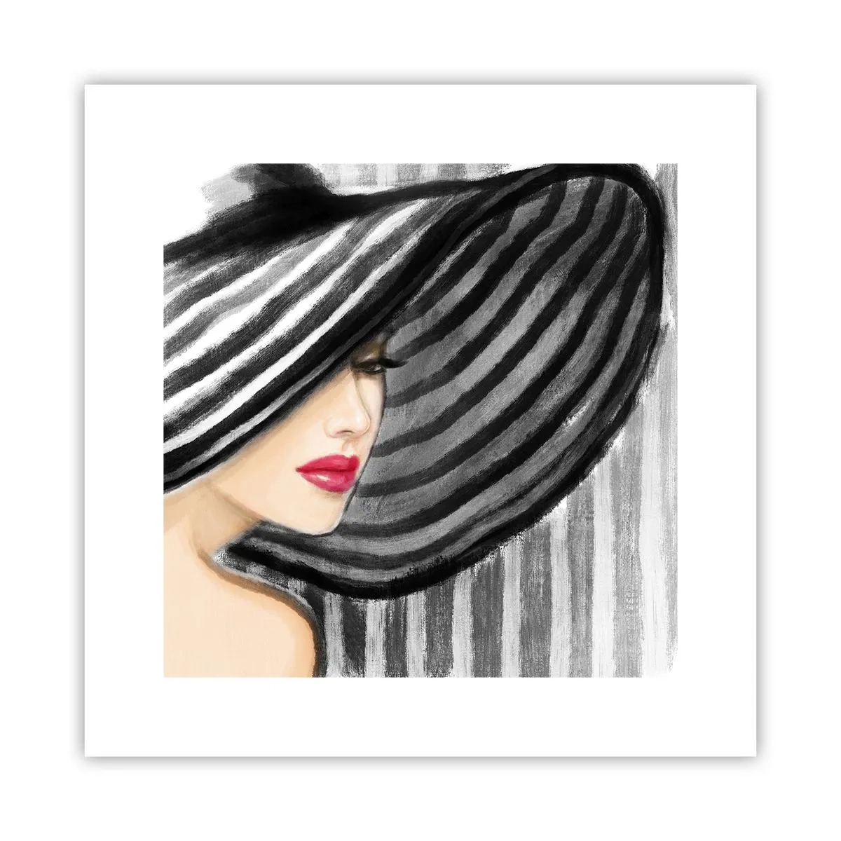 Póster - ¿Dónde puedo encontrarte? - 30x30 cm