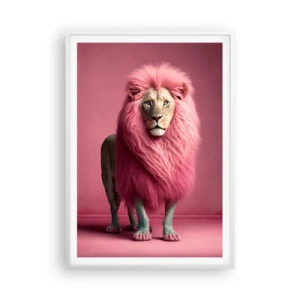 Póster en marco blanco - Y ya no me tienes miedo - 70x100 cm