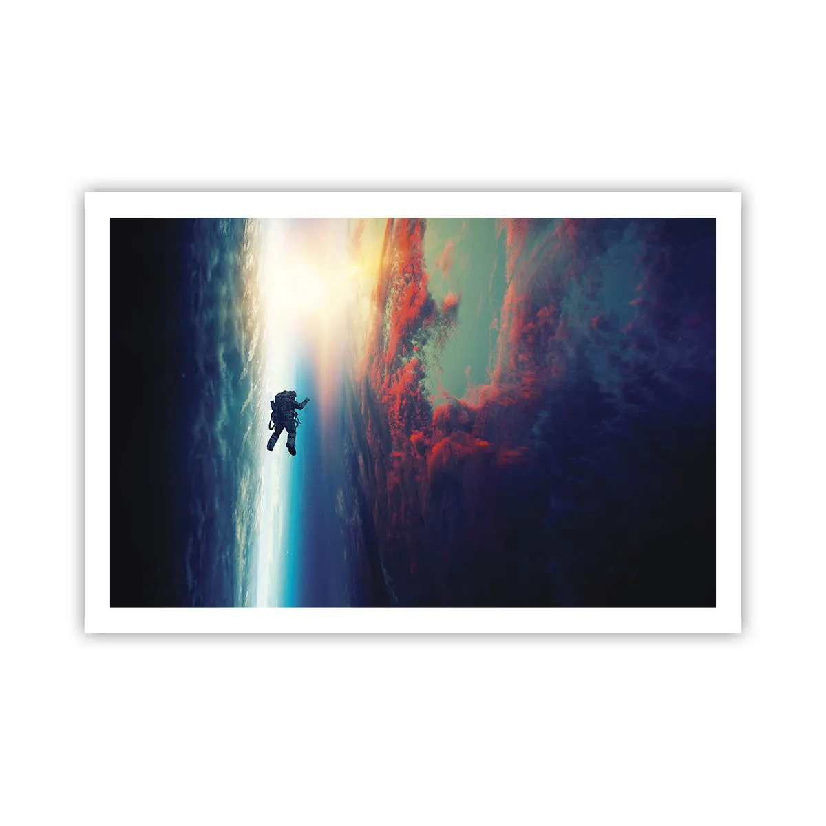 Póster - Enfrentarse al universo - 91x61 cm