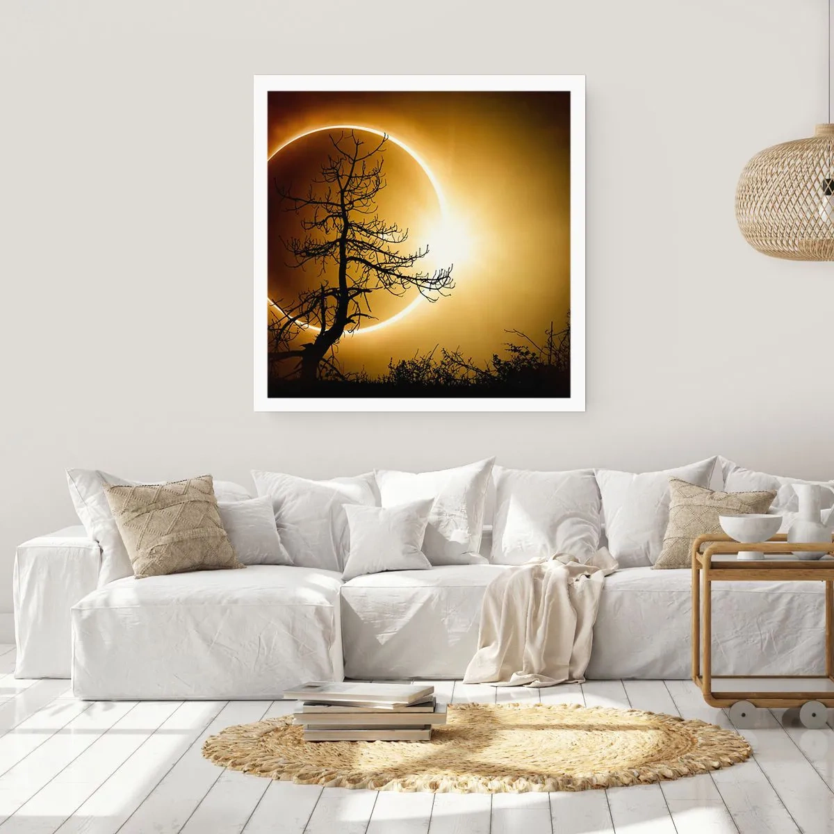 Póster - Eclipse total - 60x60 cm