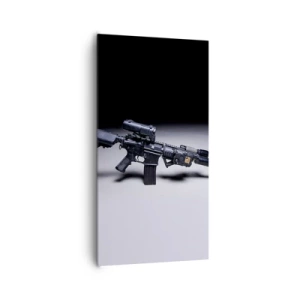 Cuadro sobre lienzo - Impresión de Imagen - Un caballero oscuro - 65x120 cm