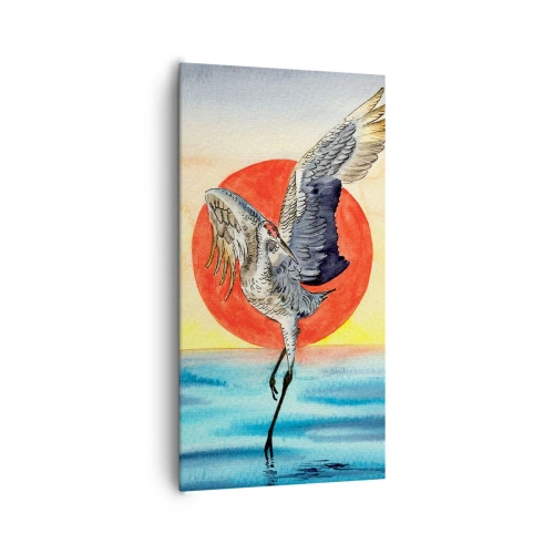 Cuadro sobre lienzo - Impresión de Imagen - Hora de volver - 65x120 cm
