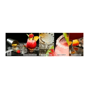 Muestra De Fotomural Standard Eco - Conjurar el sabor - Beber, Cóctel, Criba vibradora - 100x30 cm