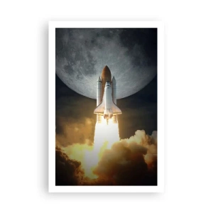 Póster - El comienzo de una aventura sobrenatural - 61x91 cm