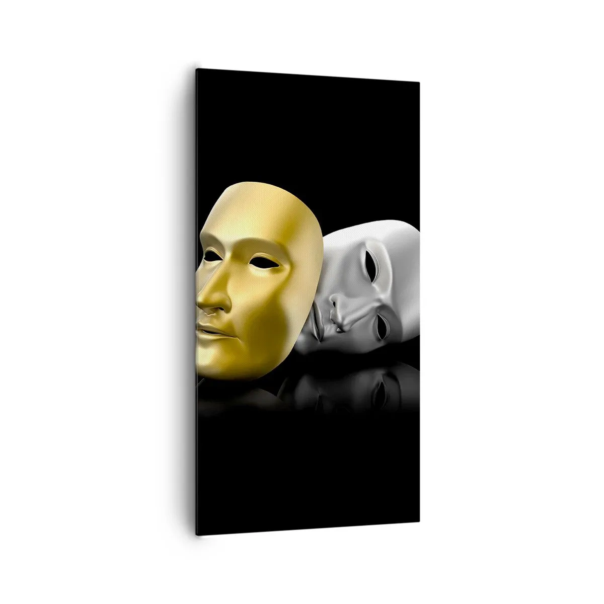 Cuadro sobre lienzo - Impresión de Imagen - La vida es un teatro - 65x120 cm