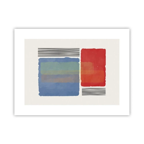 Póster - Espíritu y alma de la geometría - 40x30 cm