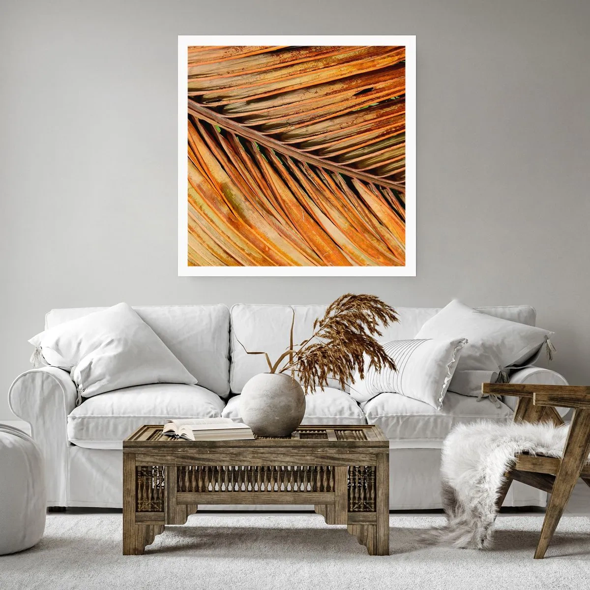 Póster - Oro de coco - 40x40 cm