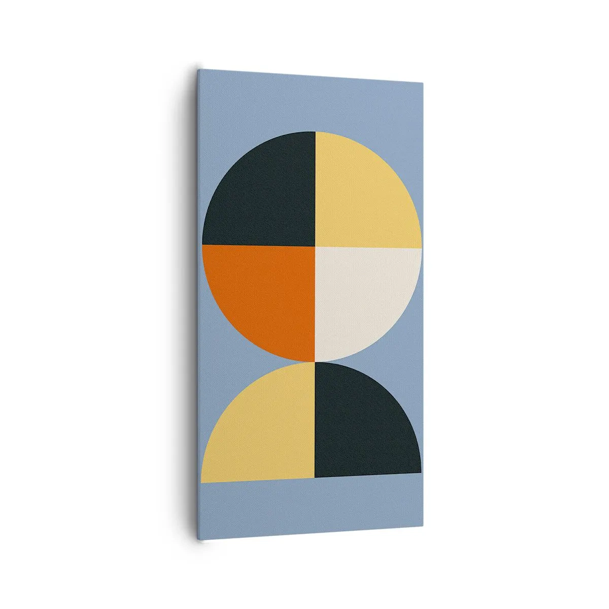 Cuadro sobre lienzo - Impresión de Imagen - Mira y cuenta - 65x120 cm