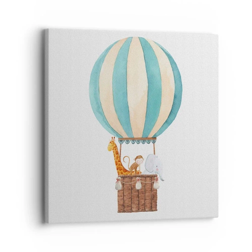 Cuadro sobre lienzo - Impresión de Imagen - Viaje fantástico - 30x30 cm