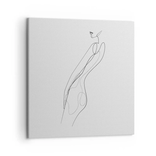 Cuadro sobre lienzo - Impresión de Imagen - Apenas una promesa - 50x50 cm