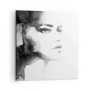 Cuadro sobre lienzo - Impresión de Imagen - Hecho de misterio y niebla - 50x50 cm