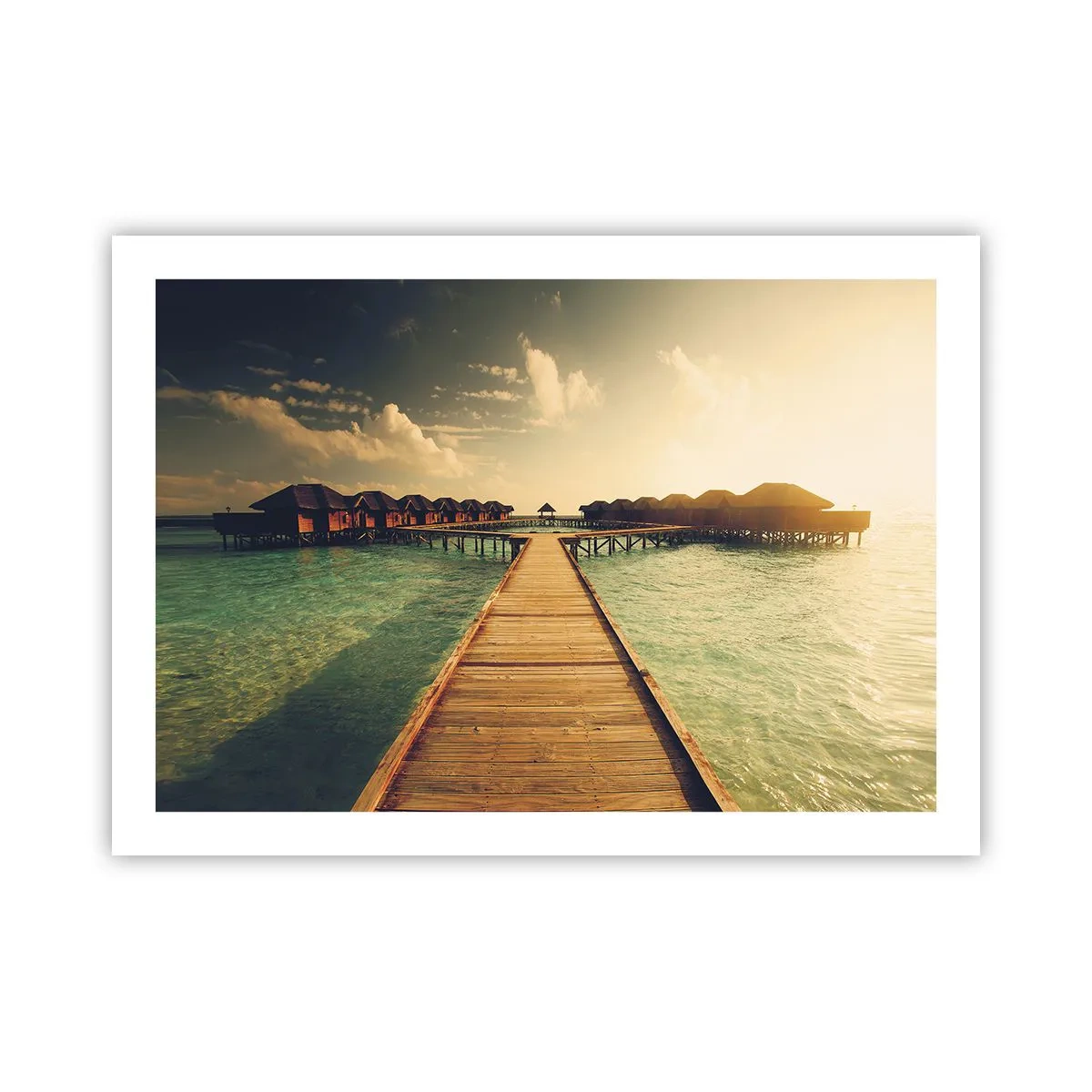 Póster - Una cálida invitación - 70x50 cm