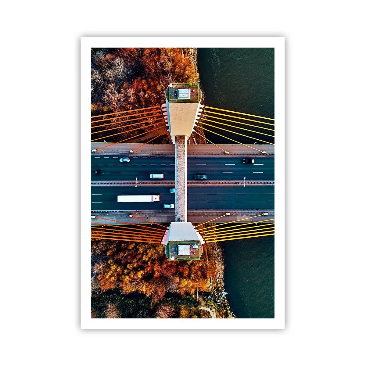 Póster - Más allá de las aguas, más allá de los bosques - 70x100 cm