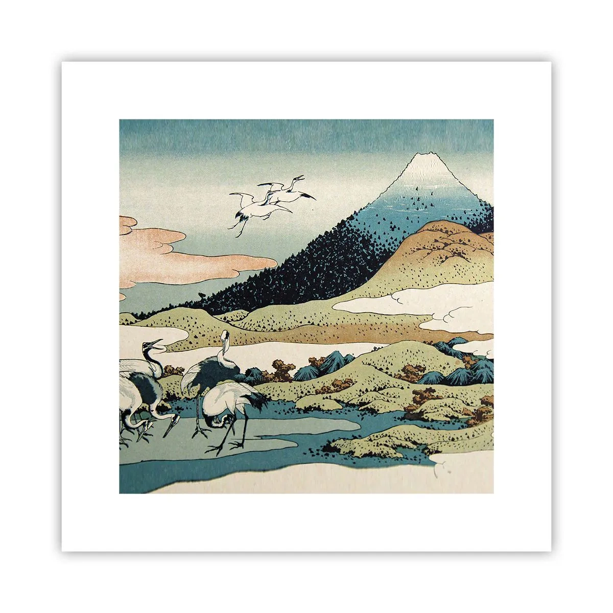 Póster - Alma japonesa - 30x30 cm